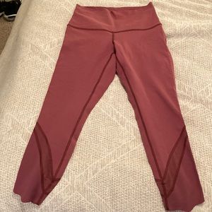 Lululemon high waist scalloped leggings